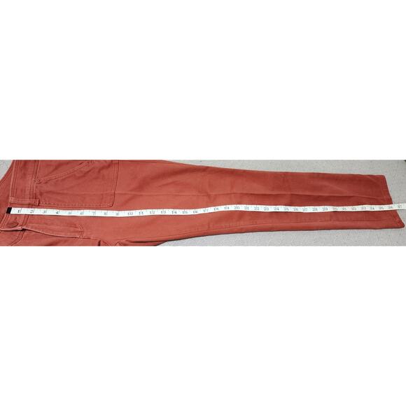 CJ Banks VIntage Burnt Orange Moderately Curvy Straight Leg  Jeans Womens Size 4 - Picture 8 of 10